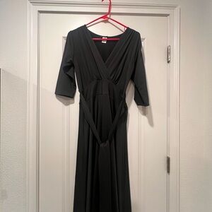 Black 3/4 sleeve Karina Margaret Dress Size S/M